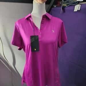 Women's Pink Polo Shirt